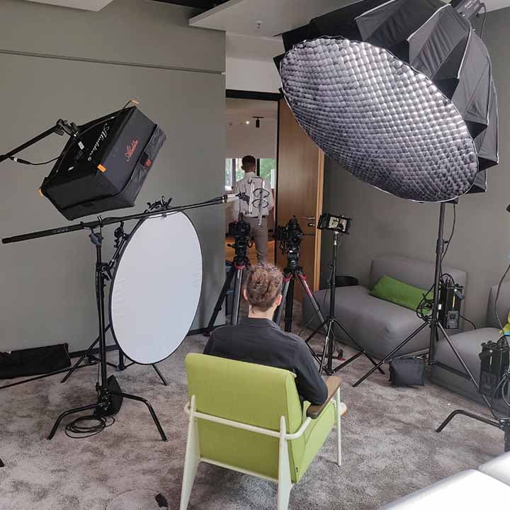 Behind the Scenes – 7streich Filmset Nürnberg