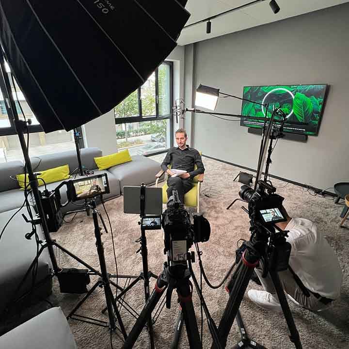 Behind the Scenes – 7streich Beleuchtung